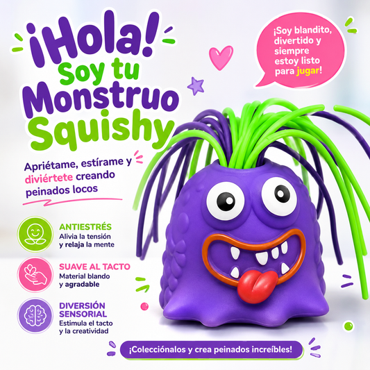 Juguete Squishi Monstruo Chillon