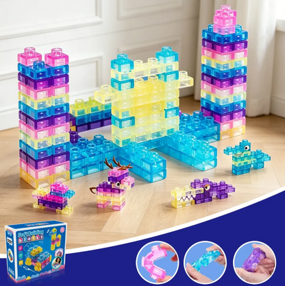 Bloques Lego De Goma Para Niños