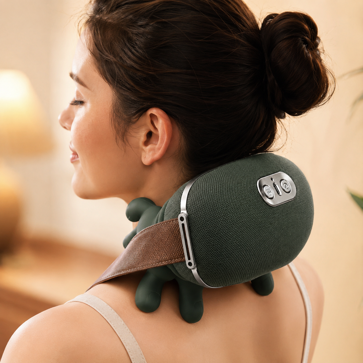 Masajeador de Cuello y Cuerpo con Diseño de Manitos