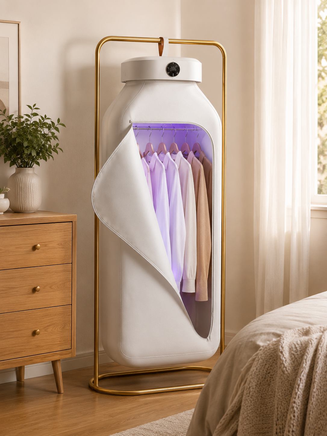 Secadora Portátil UV para Ropa + Secador Eléctrico de Zapatos