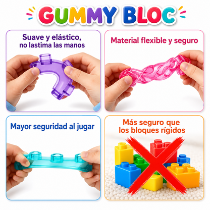 Bloques Lego De Goma Para Niños