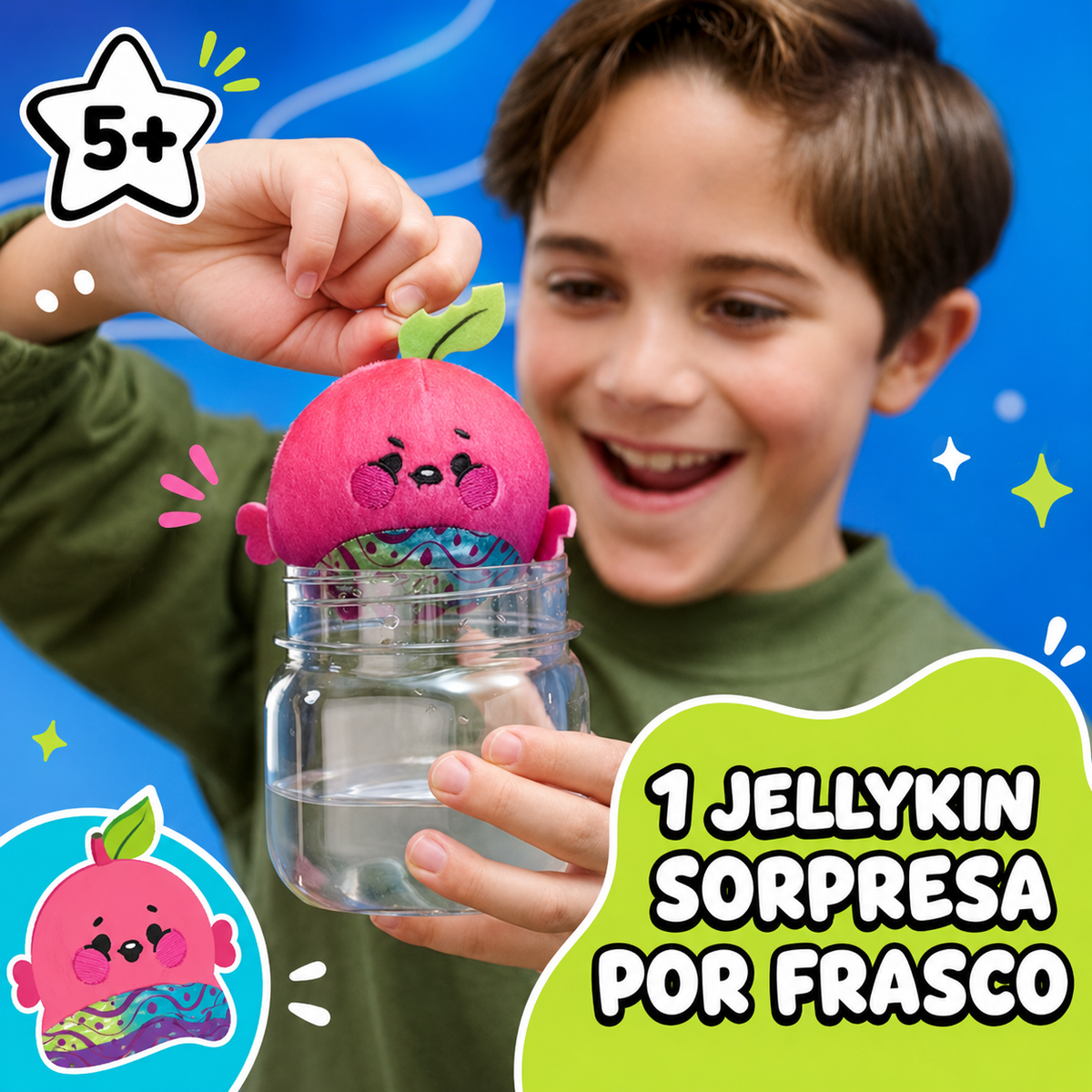 Magic Jellykins Tarro peluche sorpresa